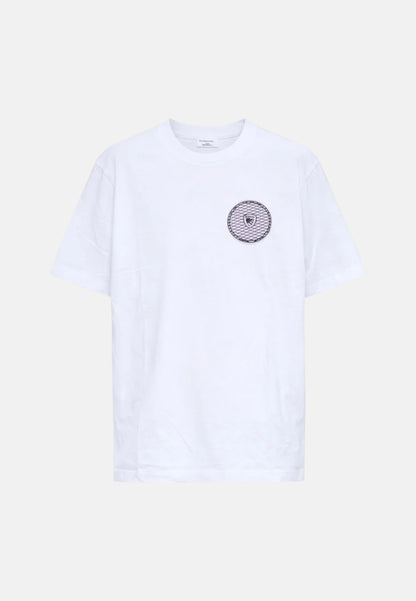Blauer T-shirt uomo 26SBLUH02237 mod. Wallance Bianco Neve