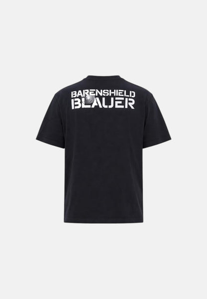 Blauer T-shirt uomo 26SBLUH02237 mod. Wallance Bianco Nero