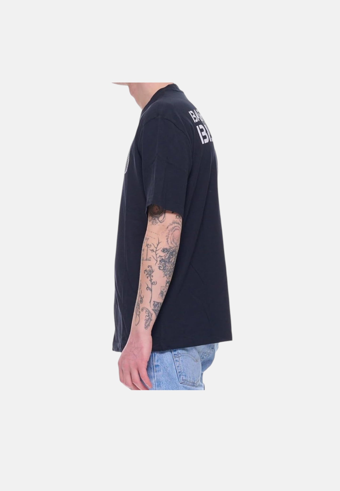 Blauer T-shirt uomo 26SBLUH02237 mod. Wallance Bianco Nero