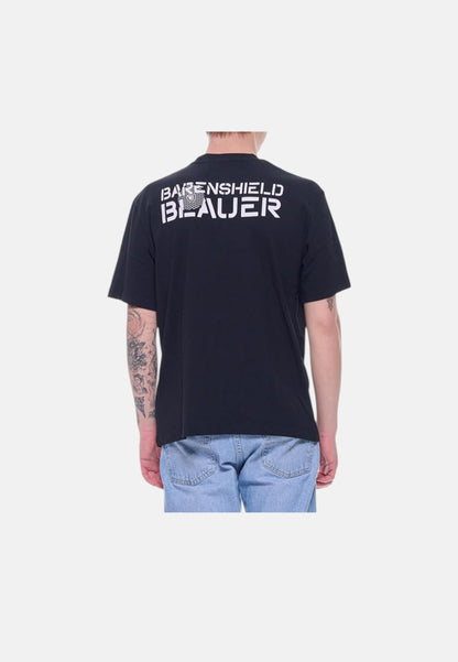 Blauer T-shirt uomo 26SBLUH02237 mod. Wallance Bianco Nero