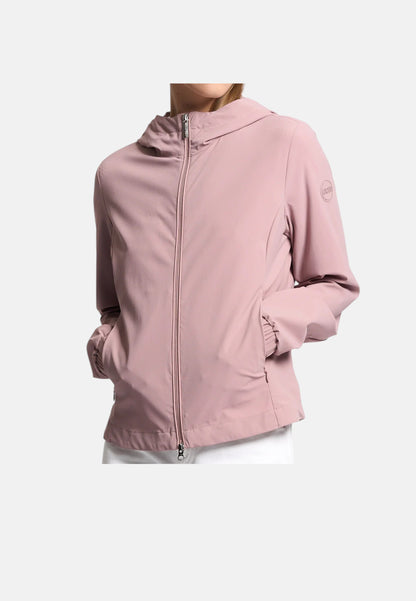 Colmar Women's Stretch Jacket 1914 Pink with Hood