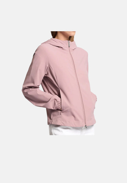 Colmar Women's Stretch Jacket 1914 Pink with Hood