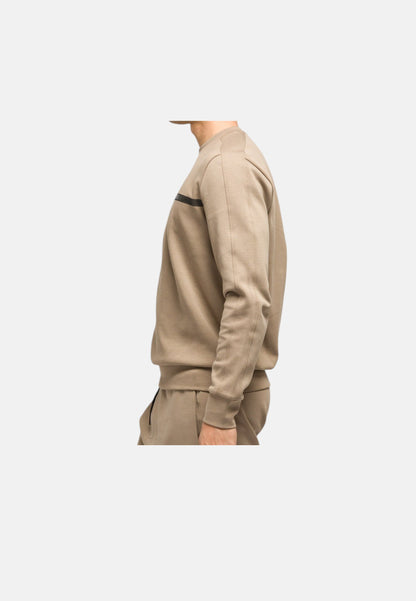 Colmar Men's Crew Neck Sweatshirt 6126 Beige with Logo