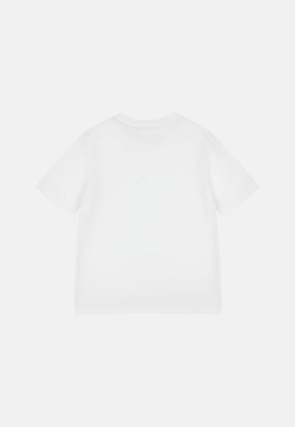 Colmar Originals Women's White T-shirt with Side Slits in Cotton Regular Fit 8672 6SH