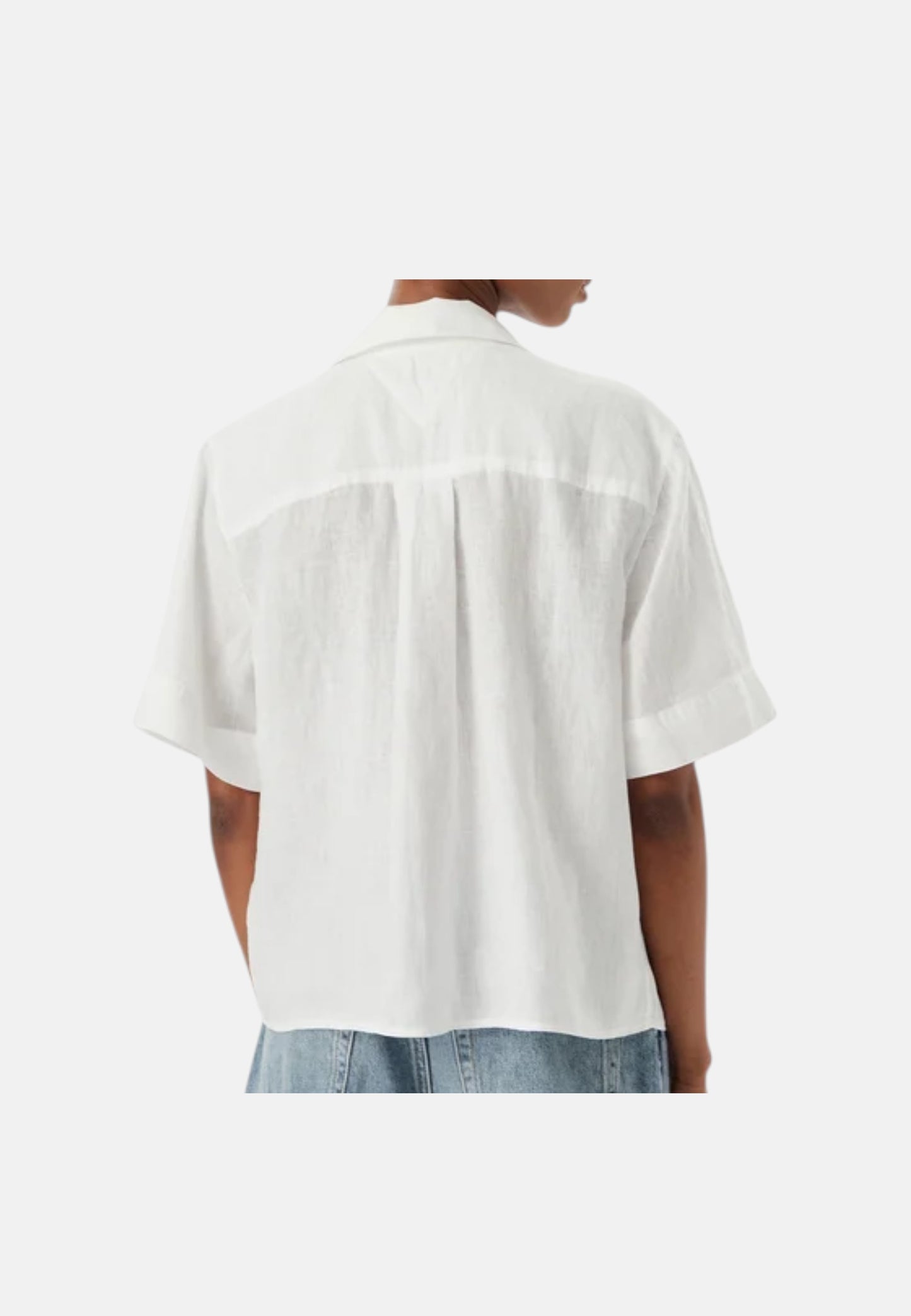 Tommy Hilfiger Camicia donna relaxed fit in puro lino WW0WW48925YCF