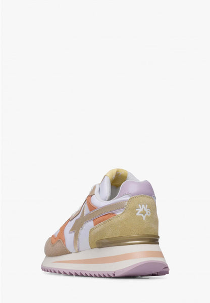 6YZ Sneaker Donna Yak-W Suede e Tessuto Tecnico vista dietro