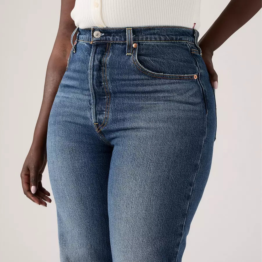 Levi's Jeans donna Ribcage Straight Alla Caviglia