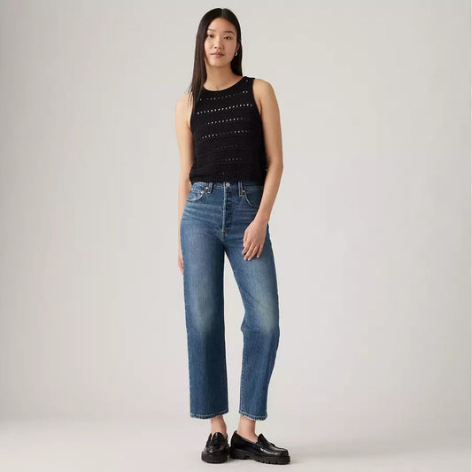 Levi's Jeans donna Ribcage Straight Alla Caviglia