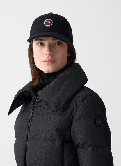 Colmar capospalla donna Piumino animalier con cintura 2211 4ZO 99