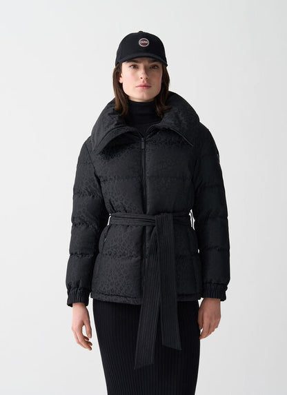 Colmar capospalla donna Piumino animalier con cintura 2211 4ZO 99