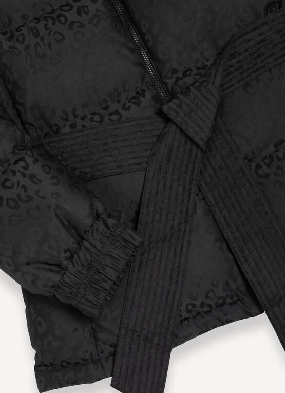 Colmar capospalla donna Piumino animalier con cintura 2211 4ZO 99