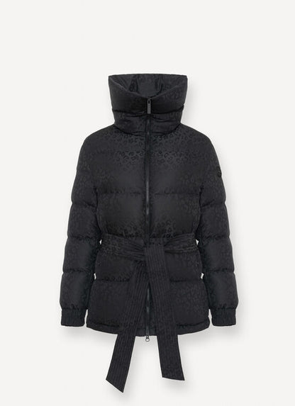 Colmar capospalla donna Piumino animalier con cintura 2211 4ZO 99