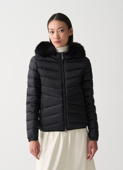 Colmar capospalla donna Piumino trapuntato con pelliccia sintetica 2219E 2YO 99