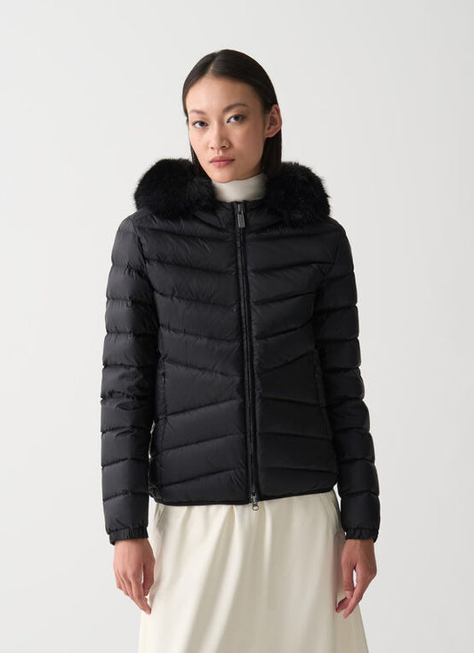 Colmar capospalla donna Piumino trapuntato con pelliccia sintetica 2219E 2YO 99