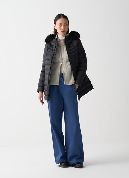 Colmar capospalla donna Piumino a trapezio con pelliccia 2233E 2YO 99