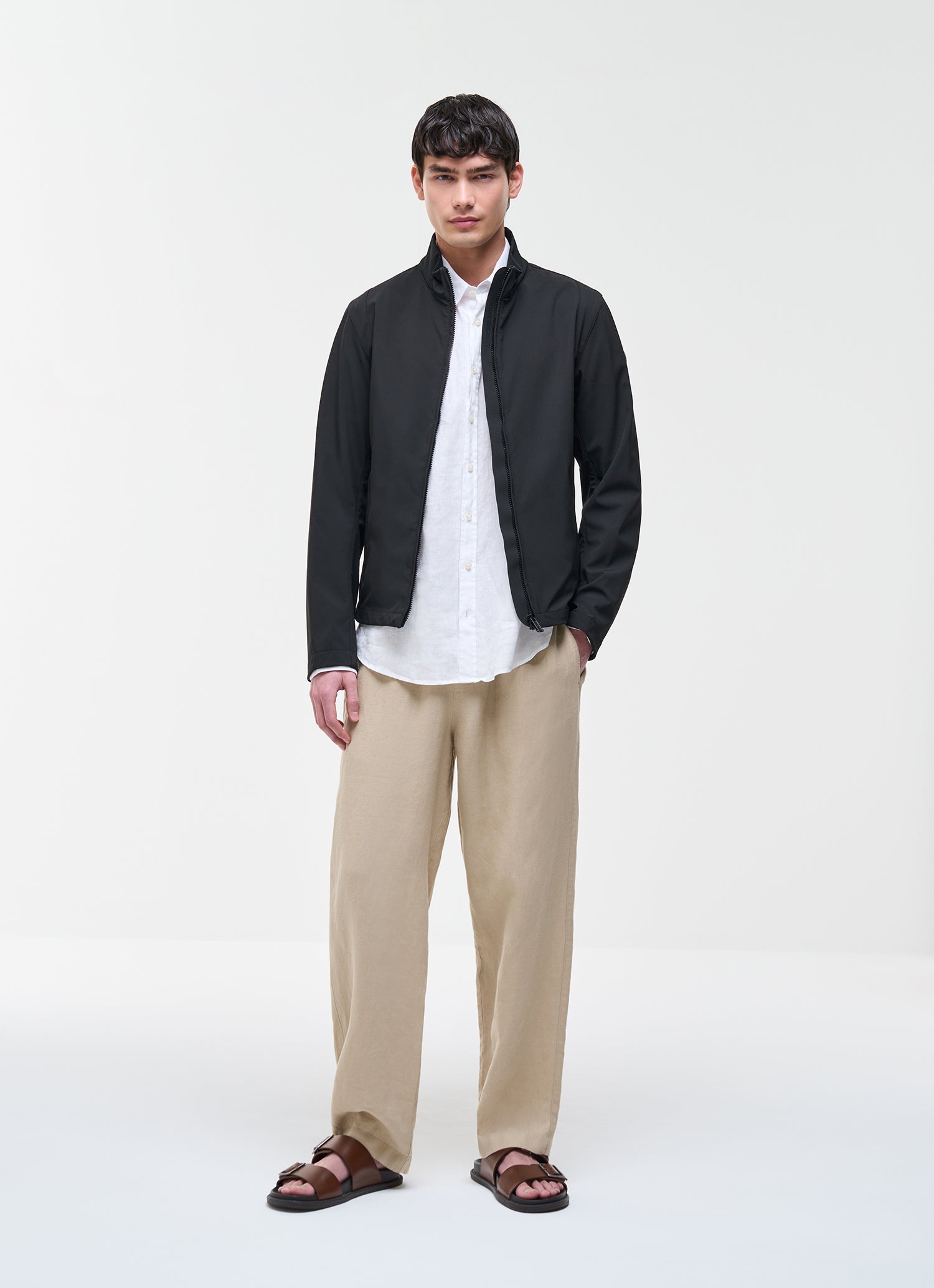 giubbotto colmar impermeabile uomo nero