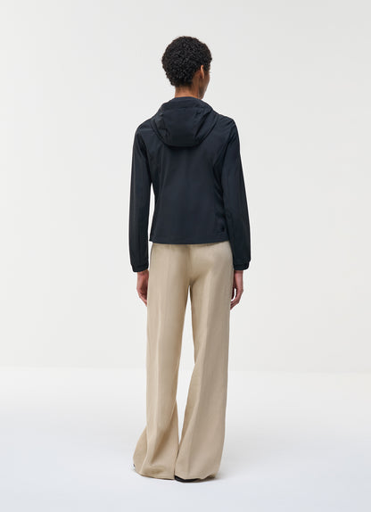 Colmar Damen-Stretchjacke 1914, Schwarz mit Kapuze