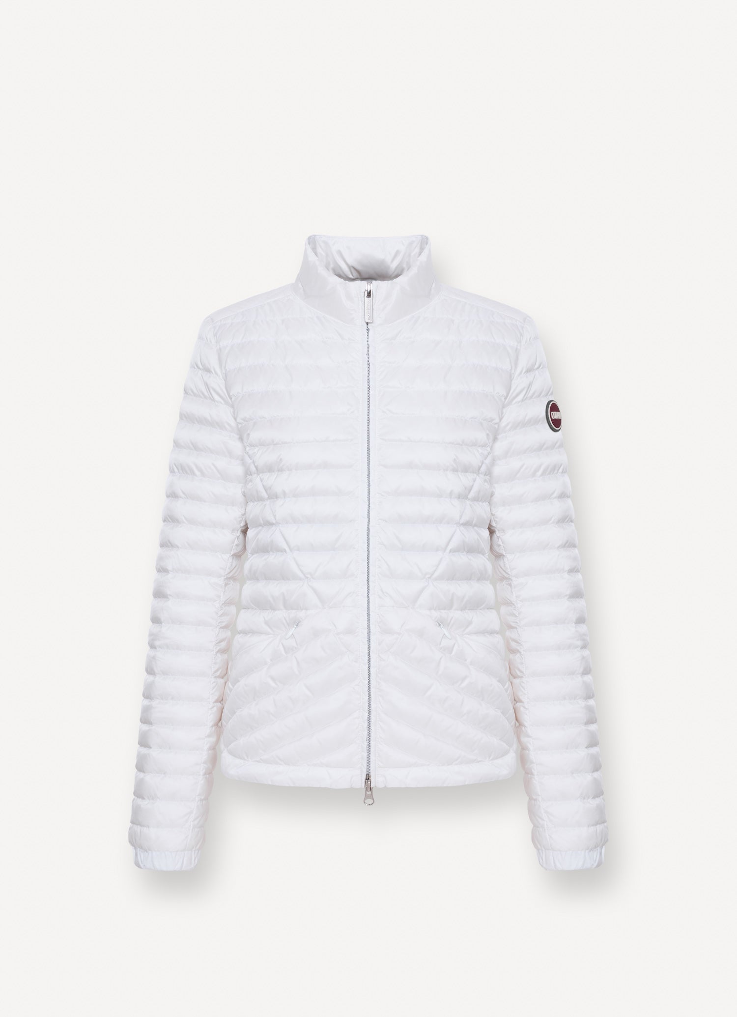 piumino donna primavera bianco colmar
