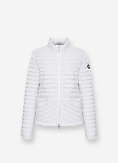 piumino donna primavera bianco colmar