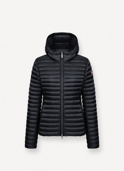 piumino donna primavera nero colmar