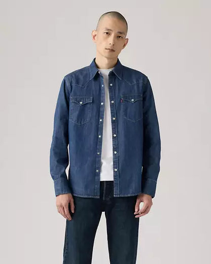 Levi's Camicia uomo denim Standard Western Barstow 857440041