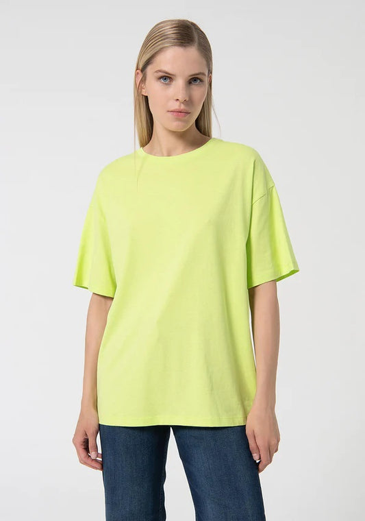 Fracomina over t-shirt donna avocado
