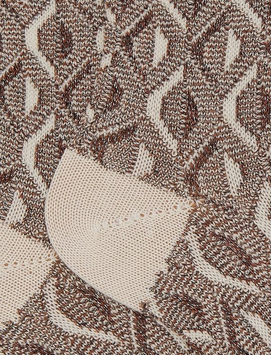 Gallo Damen-Kurzsocken mit Ipanema-Muster (Damen/Herren/Damen). 