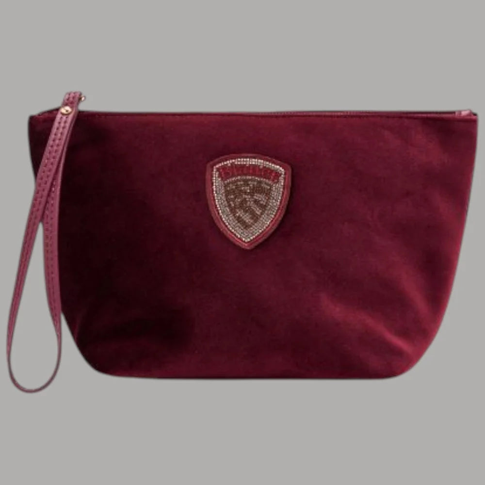 Blauer Borsa pochette donna velvet polyester clutch F6DEBBY01/CLU BORDEAUX