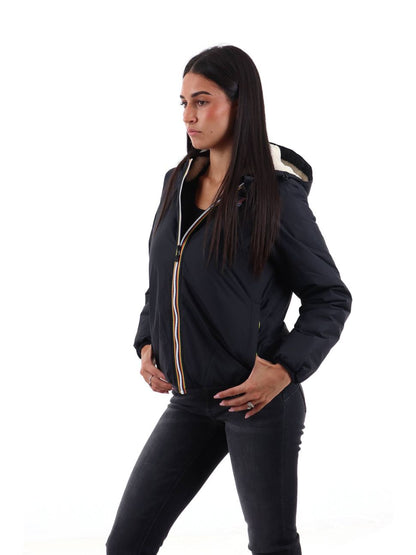 K-WAY Capospalla donna Claudette Orsetto - Black Pure - K81537W-USY