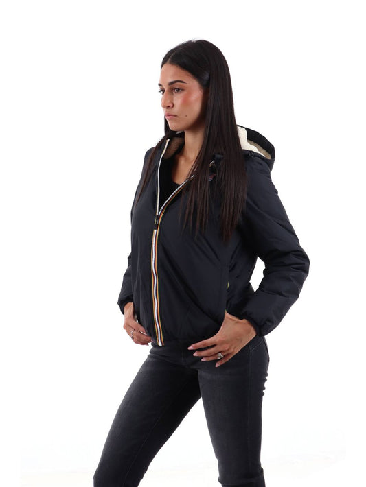 K-WAY Capospalla donna Claudette Orsetto - Black Pure - K81537W-USY