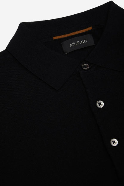 Atpco polo in maglia uomo A33406C94 999 - immagine 2