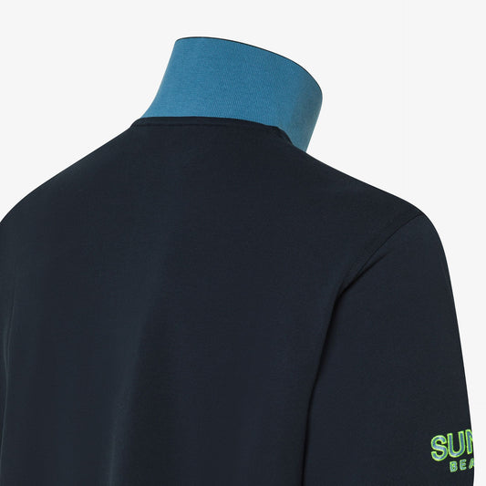 maglia polo estiva uomo sottocollo contrasto