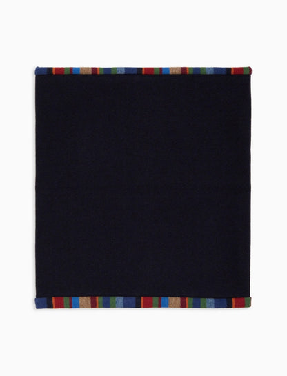 Gallo Scaldacollo donna pile blu tinta unita sciarpa donna AP500443 32650