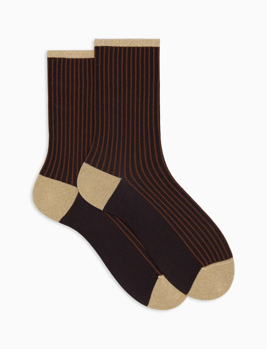 Gallo Women's short socks polyamide and lurex