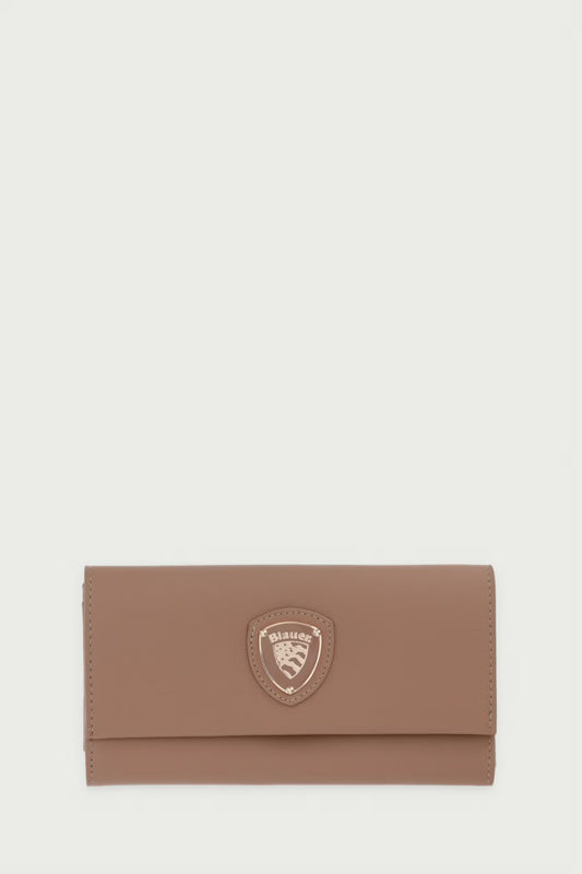 Blauer Portafoglio donna coated nylon wallet F6FENNY05/JAN MUD - immagine 1