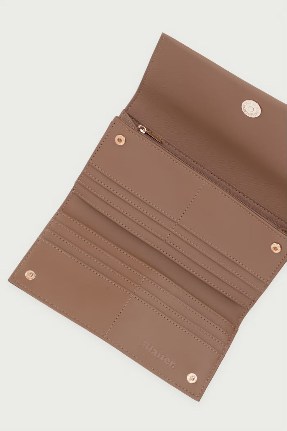 Blauer Portafoglio donna coated nylon wallet F6FENNY05/JAN MUD - immagine 3
