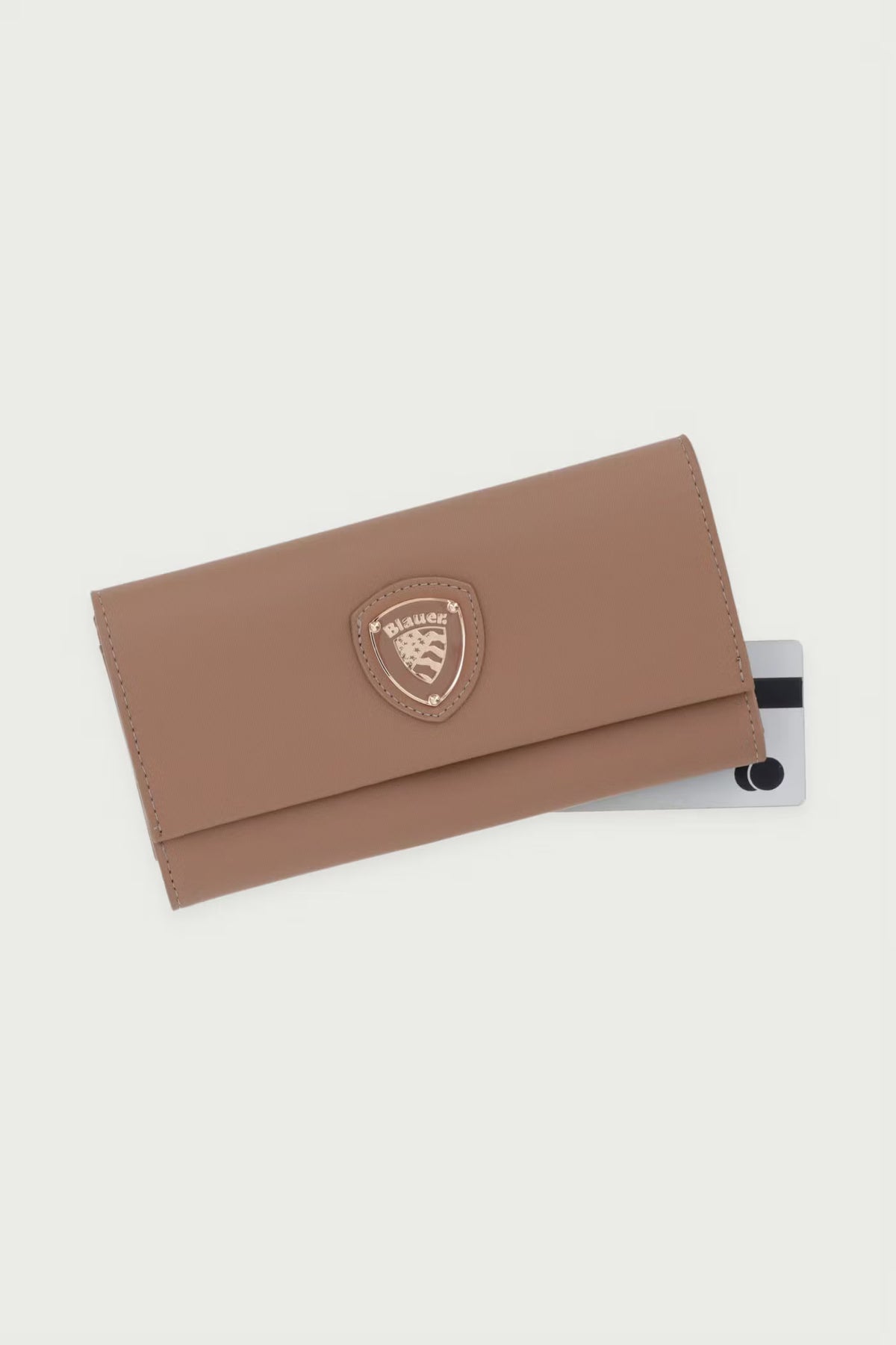 Blauer Portafoglio donna coated nylon wallet F6FENNY05/JAN MUD - immagine 4