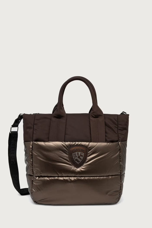 Blauer Borsa donna Polyester nylon tote bag F6QUARTXL01/PAD DARK BROWN - immagine 1