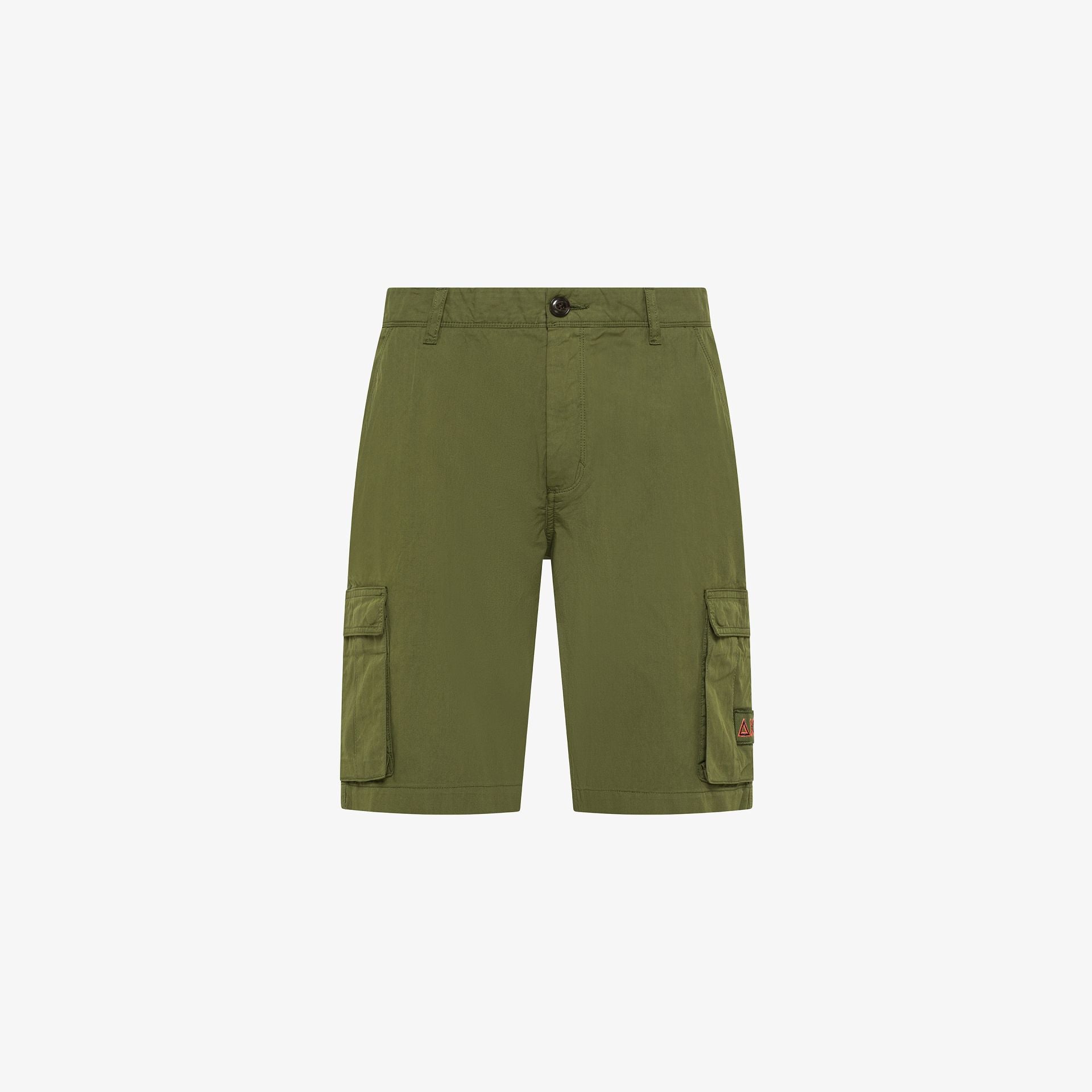 bermuda cargo uomo sun68 verde scuro