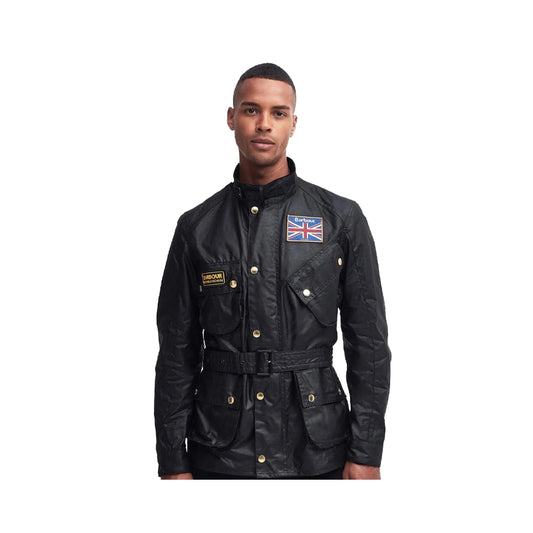 Barbour International capospalla uomo union jack international