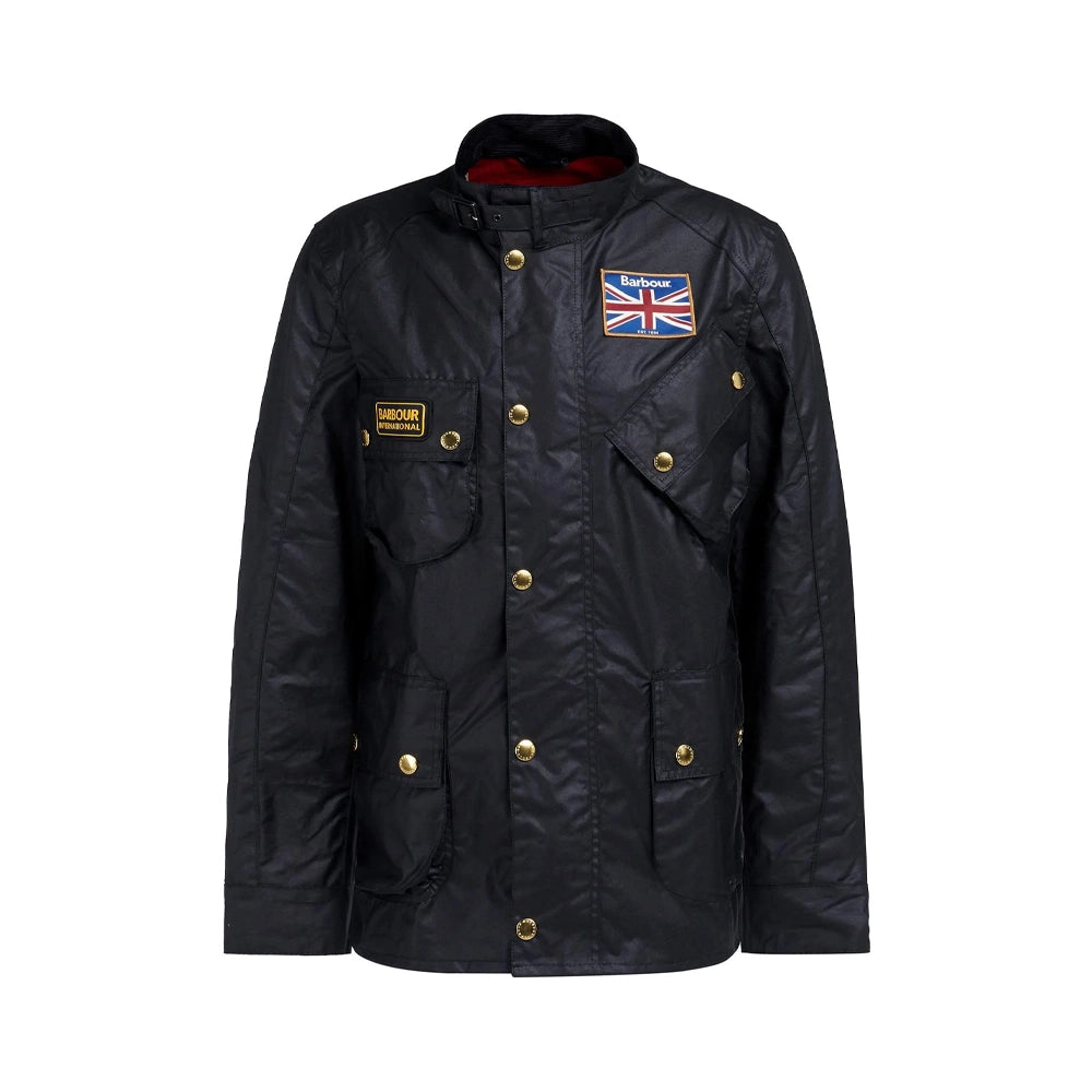 Barbour International capospalla uomo union jack international