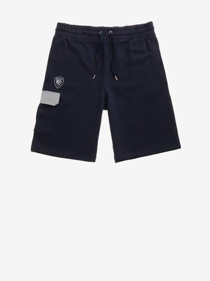 Blauer Bermuda uomo in felpa mod. Pacific 25SBLUP02063_1