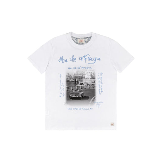 Bob T-shirt uomo in cotone stampata