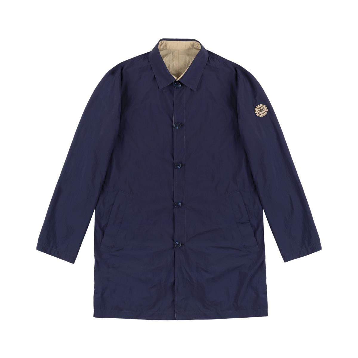 Bob Single-breasted men's jacket with pouch