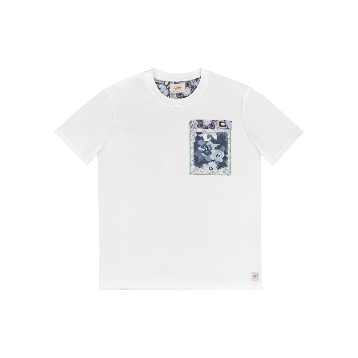 Bob Men's Cotton T-Shirt with Pocket