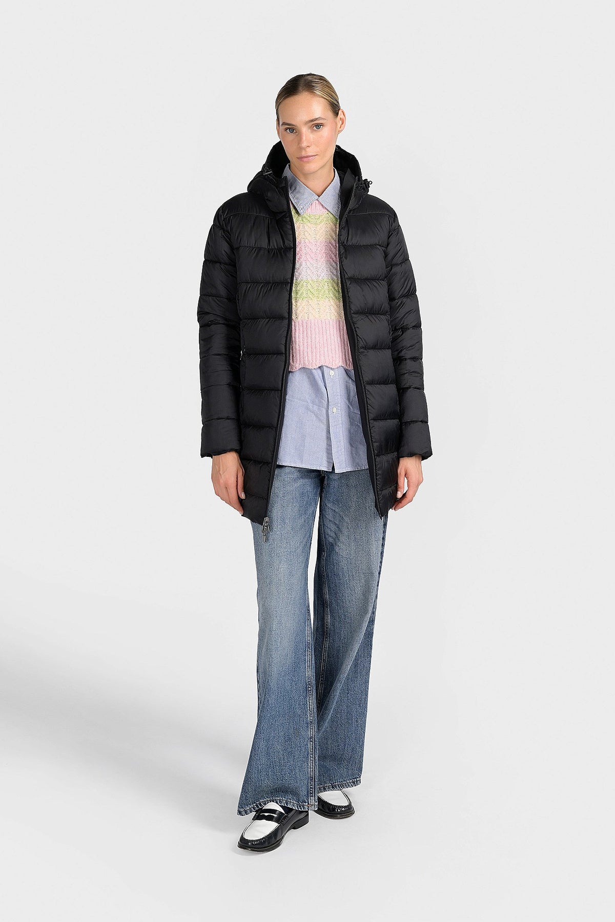 Canadian Giubbino donna Moosonee long G224304W/BKBK - immagine 8