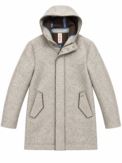 Bob Giubbotto uomo con zip e cappuccio A27WICK444T444 - immagine 1