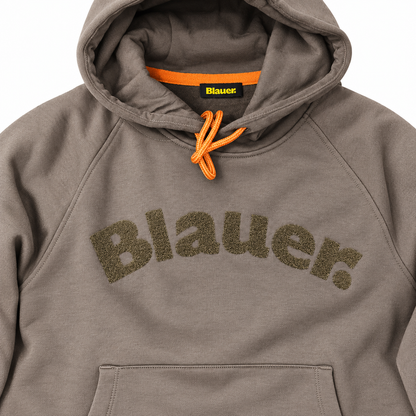 Blauer felpa con cappuccio Uomo modello Academic 26WBLUF08318-007693 382 - immagine 3