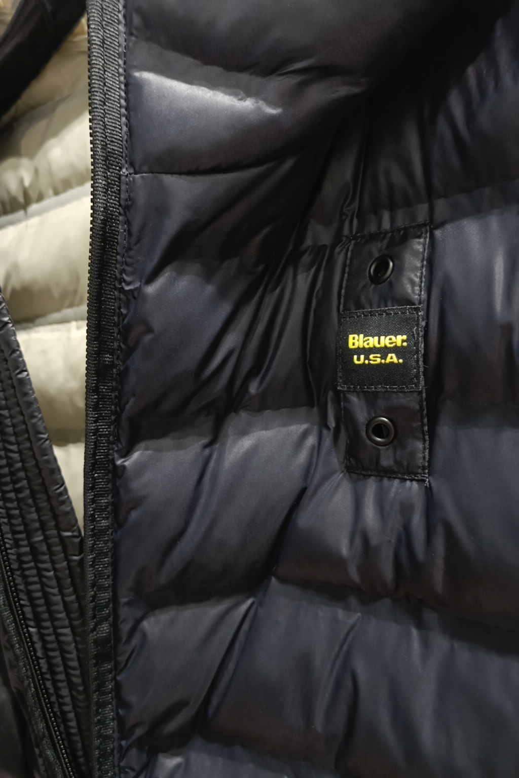 Blauer giubbetto uomo termosaldato con cappuccio mod. Charles 26sbluc02179
