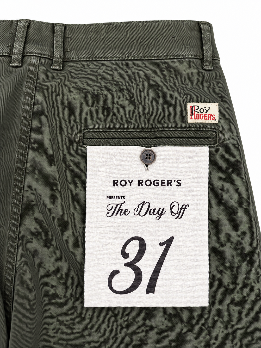Roy Roger's Pantaloni uomo Day Off MAN Gab. Winter Elast. Read - immagine 3